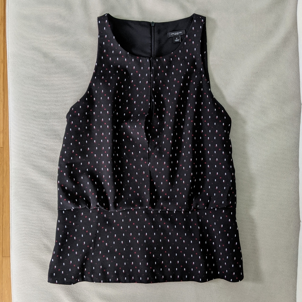 Ann Taylor peplum top - Size 2